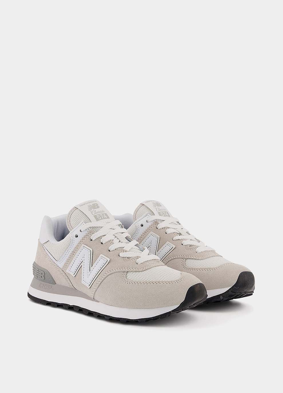 Жіночі Кросівки 574 Classic GL Білий New Balance білі демісезони (367598368)
