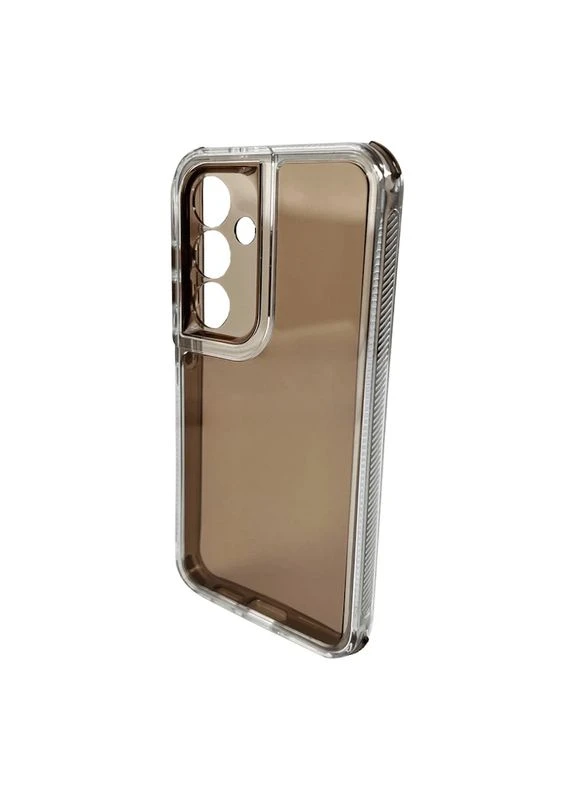 Чехол-накладка Space III для Samsung Galaxy S24 антиударный термопластичный полиуретан Tea Brown No Brand (403011582)