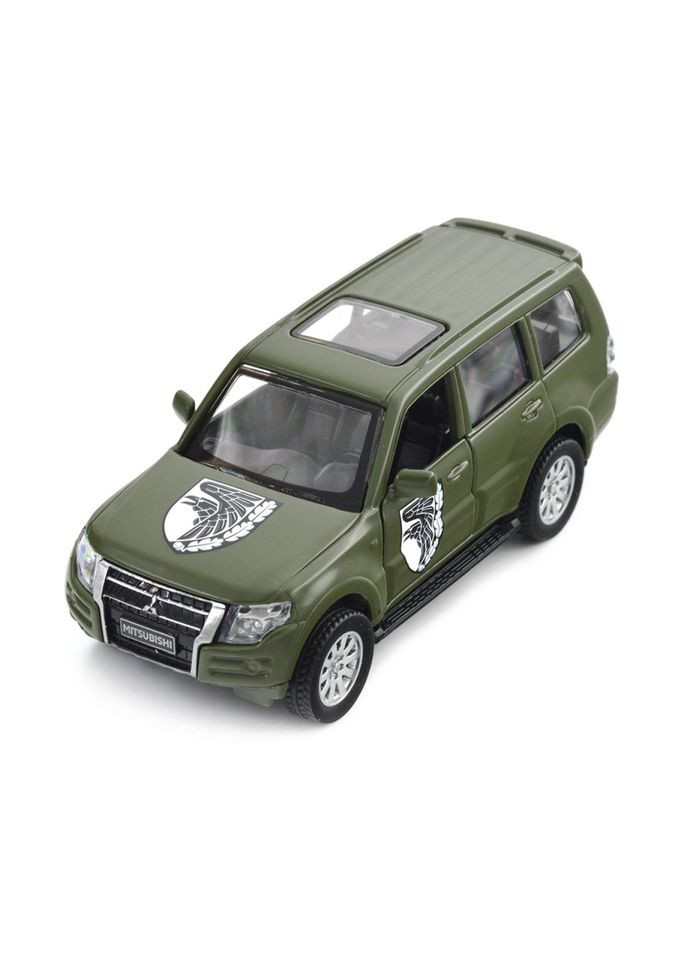 Автомодель серії "Шеврони Героїв" Mitsubishi Pajero 4WD Tubro "93 ОМБр" 250283M TechnoDrive (302067355)