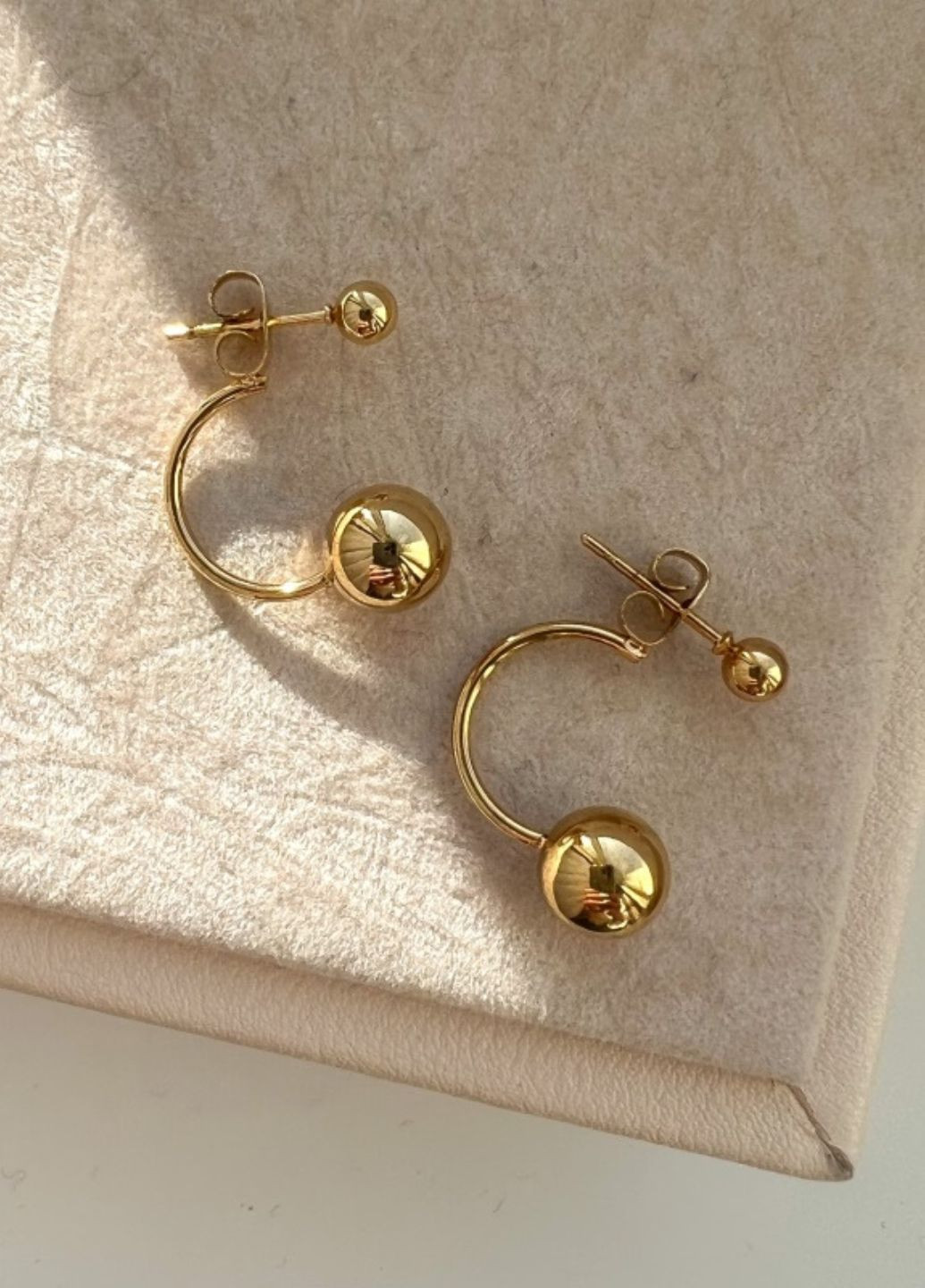 Жіночі сережки Golden Pearl (155901) - Macarena (315016580)