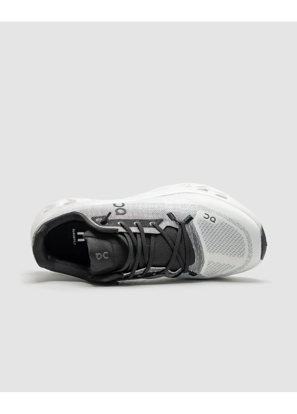 Білі літні кросівки on cloudtilt running white/black он No Brand