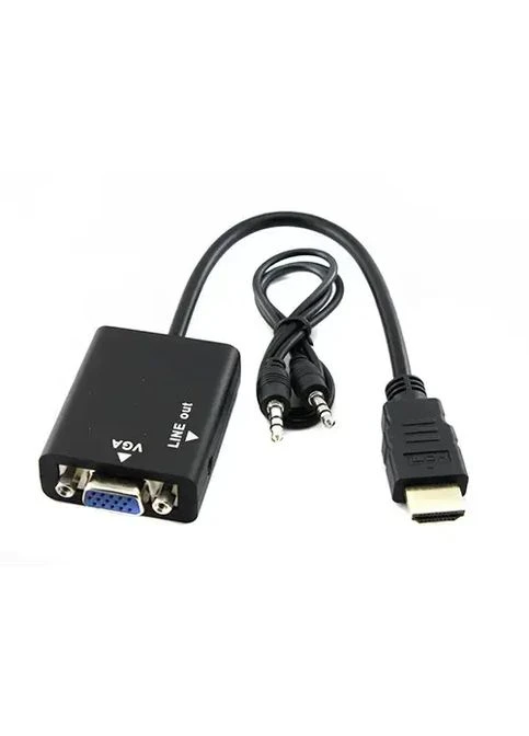 Видеоадаптер HDMI - VGA конвертер видео + аудио 1080P RAF (363832884)