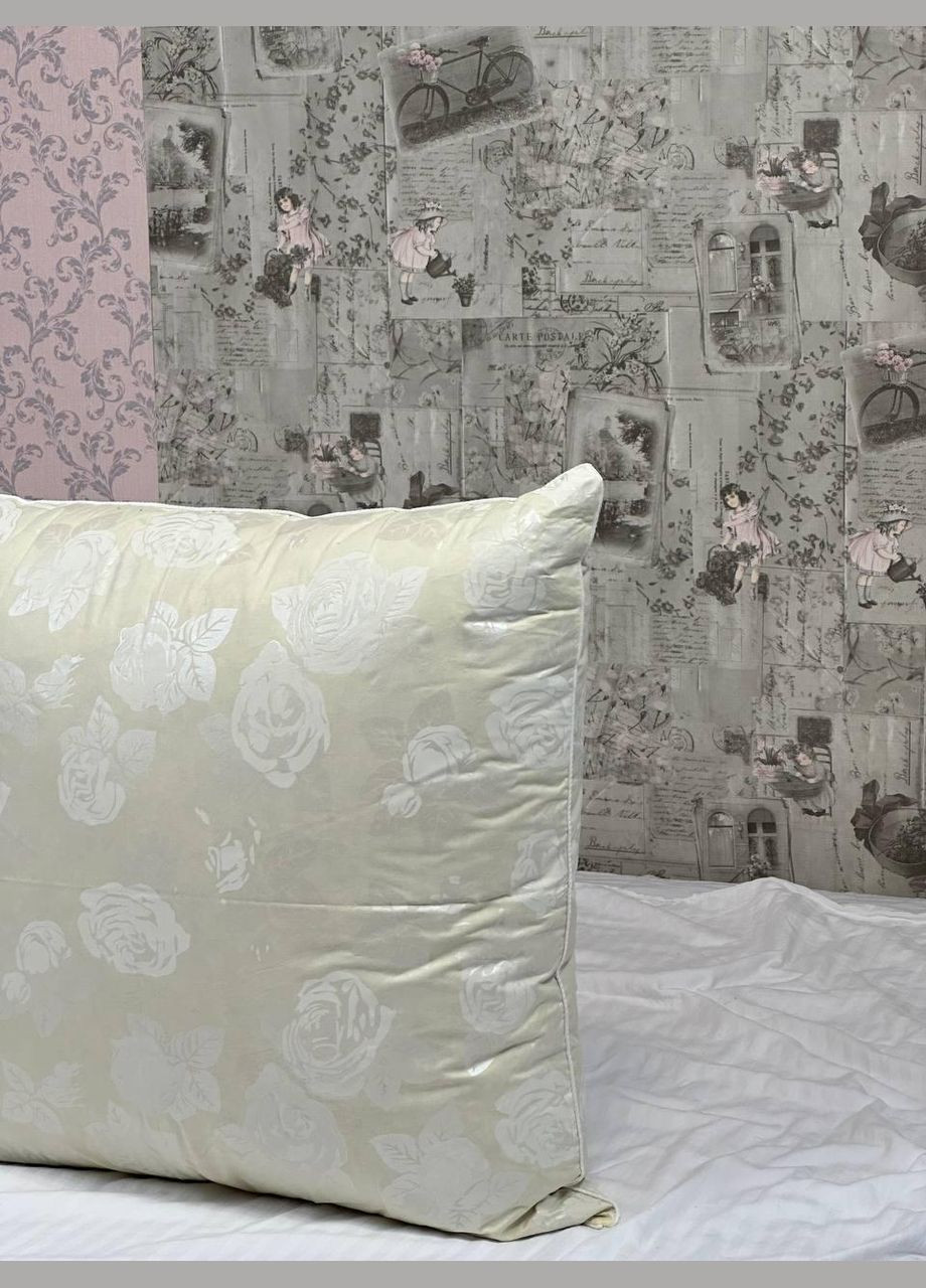 Подушка Пухова 70х70 см. 90% гусячий пух Милана (307363541)