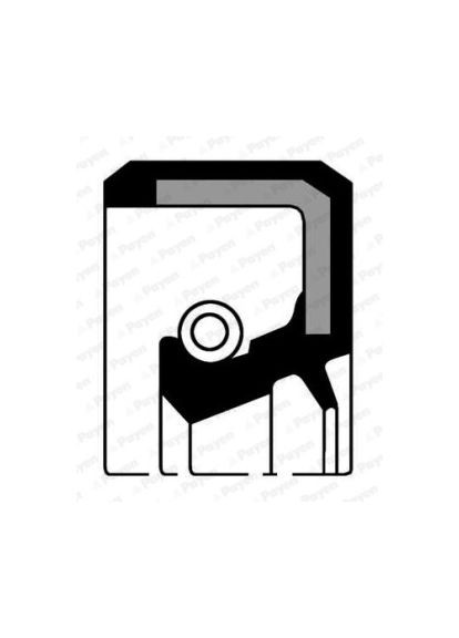 Сальник резинометаллический REAR 85X105X10 TOYOTA L NJ354 Payen (366210514)