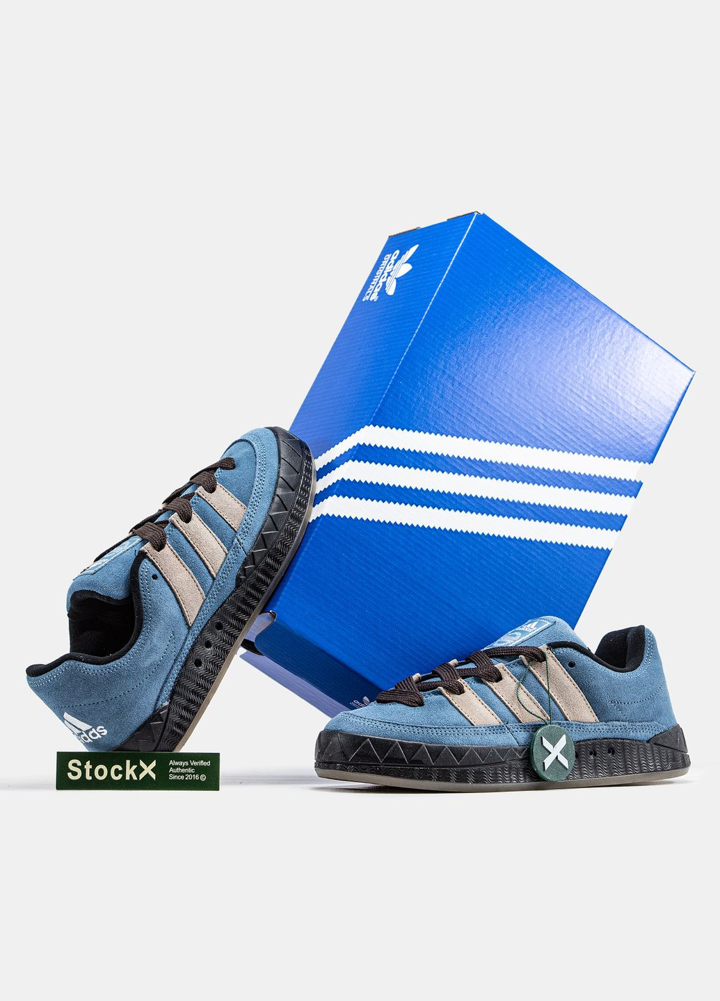 Синій Осінні кросівки чоловічі adidas adimatic blue | адідас адіматік сині No Brand