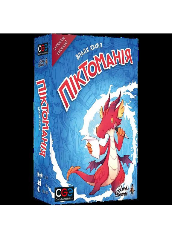 Настільна гра Піктоманія (Pictomania) (укр) ( ) Lord of Boards LOB2313UA (370762584)