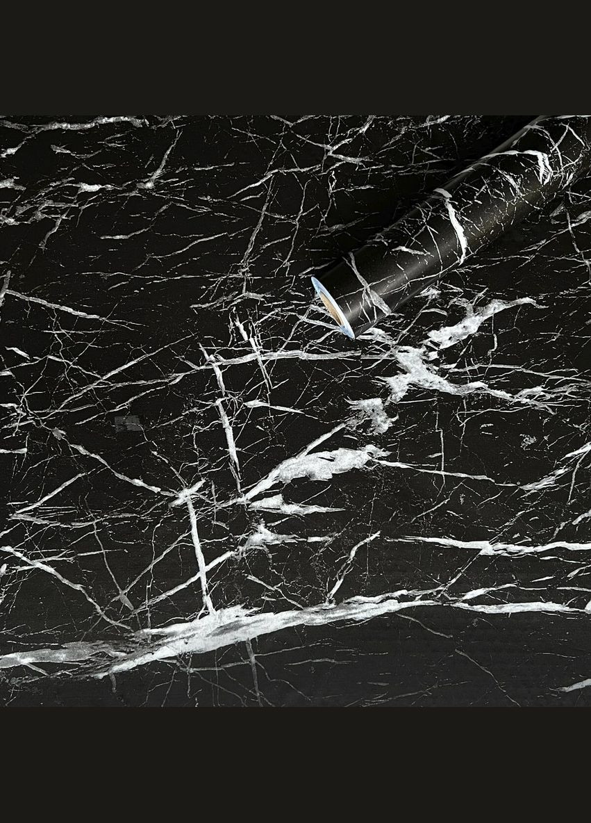 Самоклеюча плівка SW-00001281 Чорний мармур класичний 0,45х10мх0,07мм Sticker Wall (298284582)