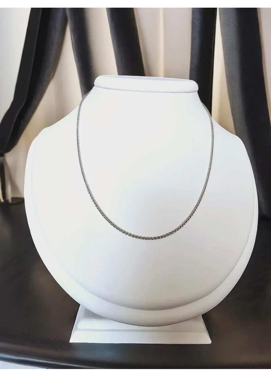 Золотая цепочка «Колосок», белое золото 585 пробы (40см) 5101900102-2л SOVA jewelry house (355795790)