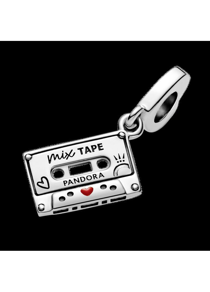 Серебряный шарм Пандора "Мелодии нашей любви" 799295C01 Kabluchka (355344209)