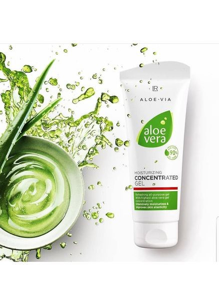 LR Зволожувальний гель-концентрат Aloe Vera (ALOE VIA) Health & Beauty, 100 мл — Крем, Испания (369927343)