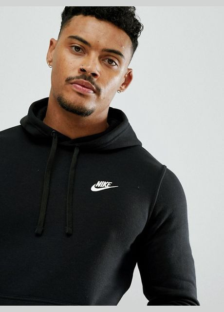 Толстовка худі кофта капішонка Nike Club Swoosh Pullover Hoodie (340915978)