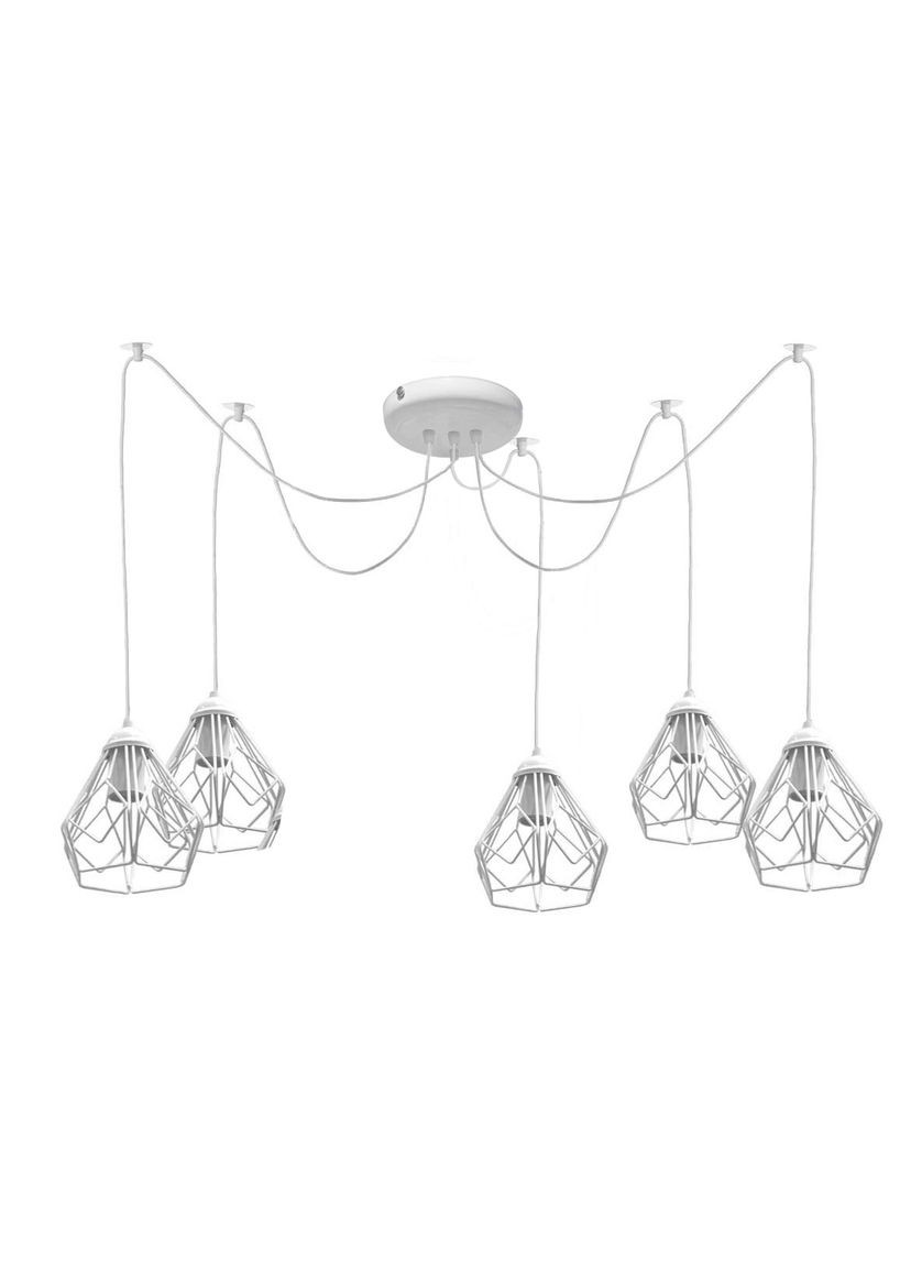 Люстра-павук на п'ять плафонів Milan NL 538-5 W MSK Electric (325882517)