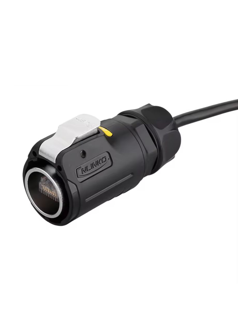 Кабельна герметична вилка RJ-45, LP-24-C/RJ45/015/PE-41-001, IP67, 8pin Cnlinko (317253240)