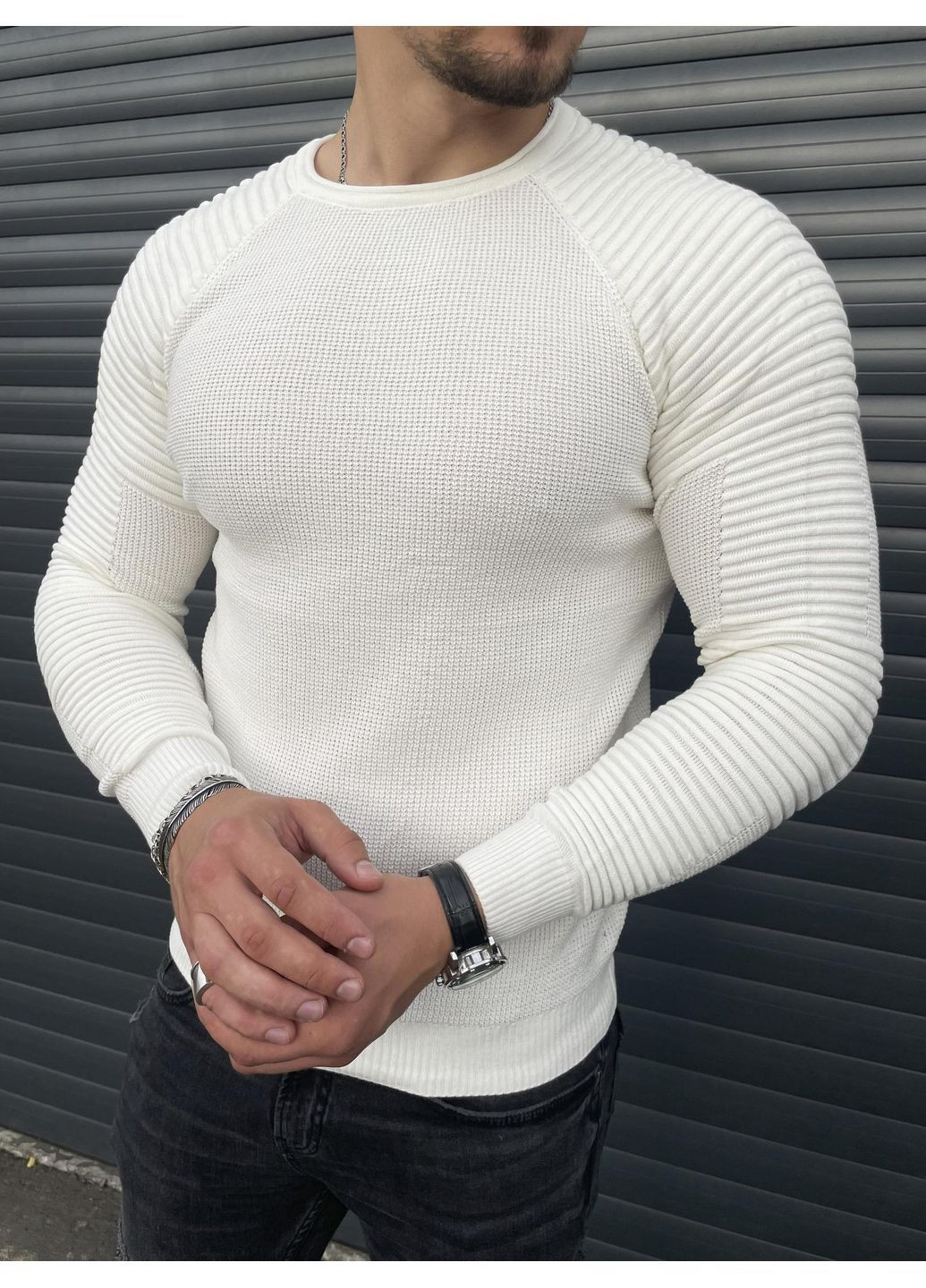 Мужской свитер "Ribbed Fit" Vakko (364653118)