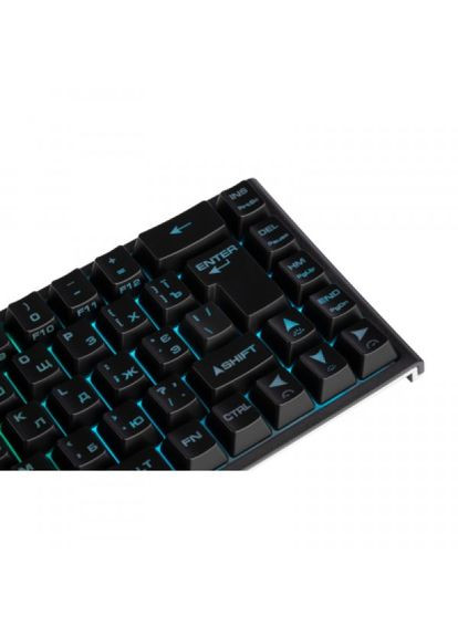 Клавіатура 2E gaming kg350 rgb 68key usb black (268141842)