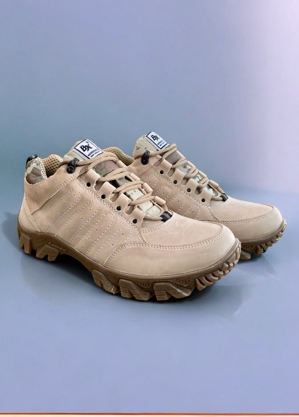 Кроссовки Мужские Демисезонные Тактические. 40-45р Койот+Пиксель. Теплые и удобные! BXDM-1038 No Brand (301147971)