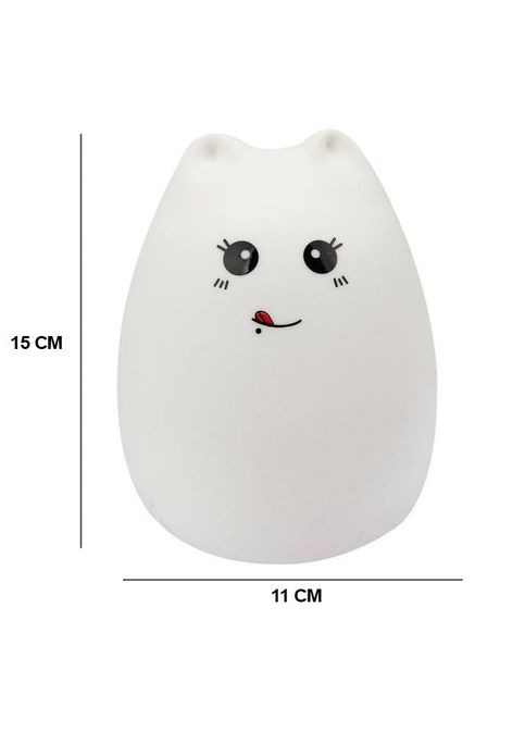 Силіконовий LED нічник-лампа "Киця" Supretto (373394524)