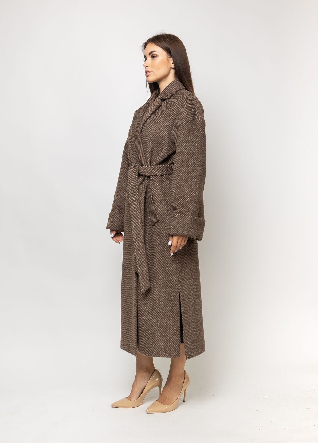 Коричневое зимнее Каталея Коричневое O`zona milano