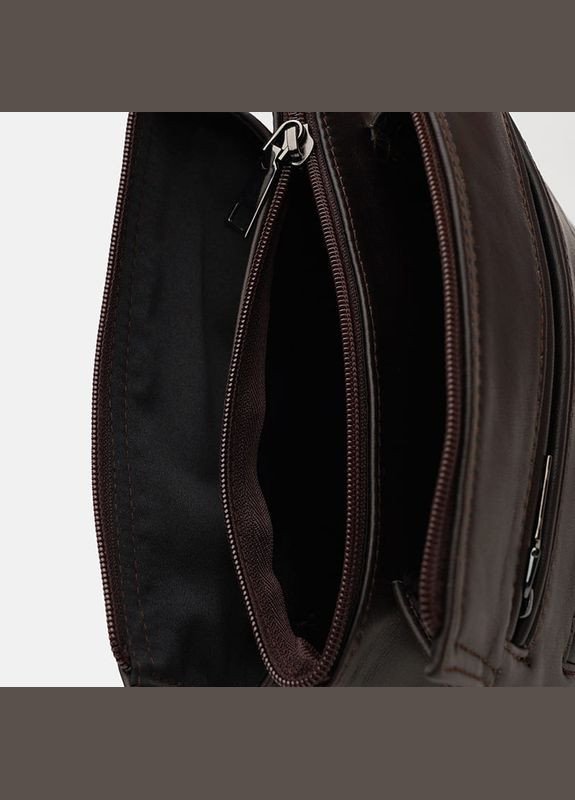 Сумка чоловіча шкіряна через плече T1tr0025br Brown Ricco Grande (302008594)