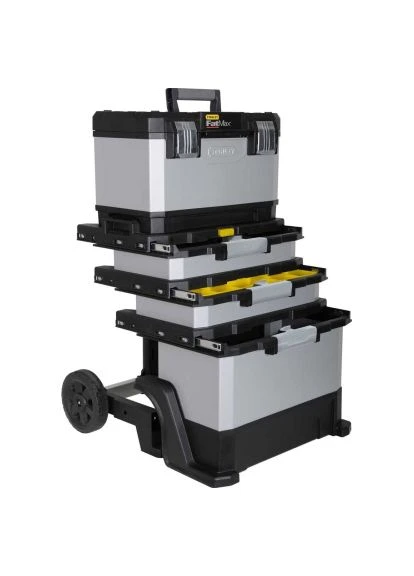 Ящик для инструментов FatMax Rolling Workshop, 568x893x389 мм, на колесах (1-95-622) Stanley FatMax Rolling Workshop", 568x893x389 мм, на колес (389547540)
