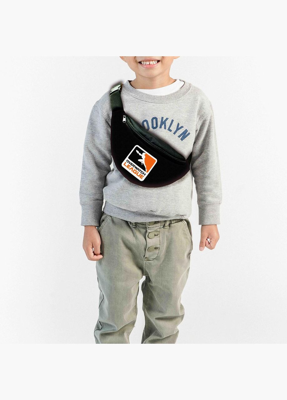 Сумка-бананка "Overwatch" з принтом, 32х15см, дитяча, молодіжна Apex (305768521)