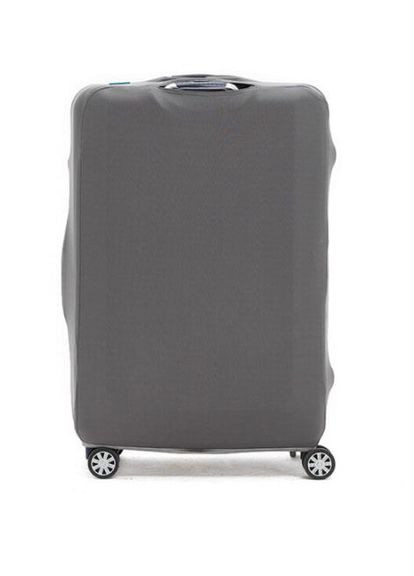 Чохол на валізу (S) (сірий з принтом) M Square (298410188)