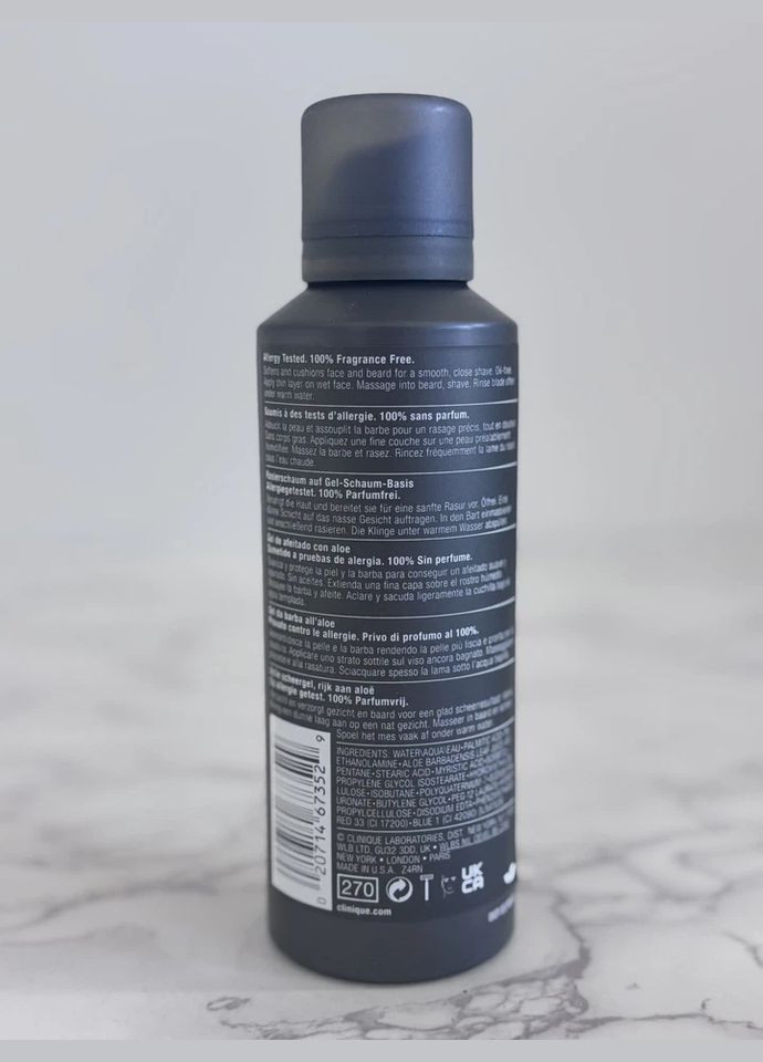 Мужской гель для бритья Aloe 125 мл Clinique (331769892)