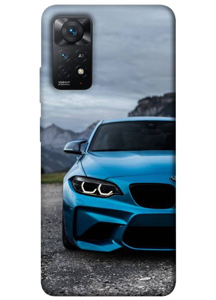 Чохол з принтом для Xiaomi Redmi Note 11 Pro 4G / 5G для Ксяомі, сяомі, ксіомі редмі ноте 11 про Небесний бмв No Brand (339063776)