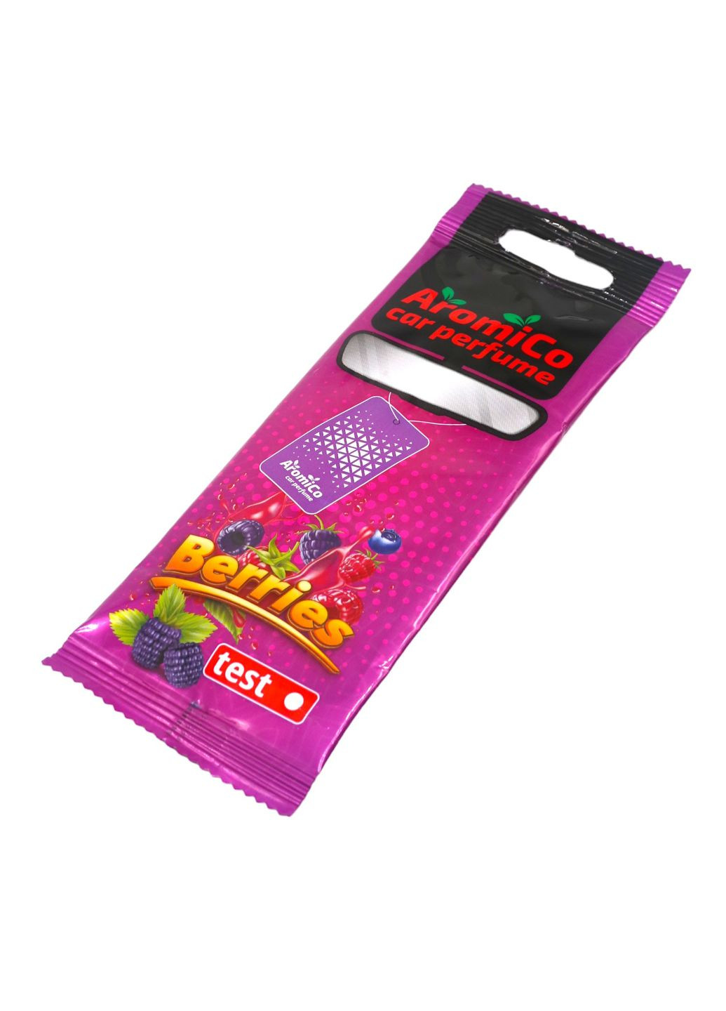 Ароматизатор автомобильный картонный Berries Aromico (301125927)