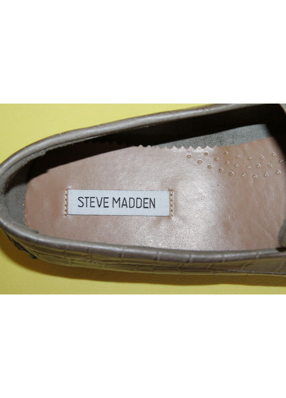 Серые мокасины мужские, размер 44,5 Steve Madden