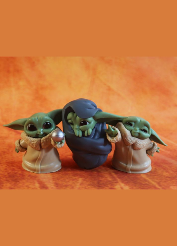 Малюк Йода Star Wars серіал Зоряні війни 6 фігурок Мандалорець 56 см Shantou (280258007)
