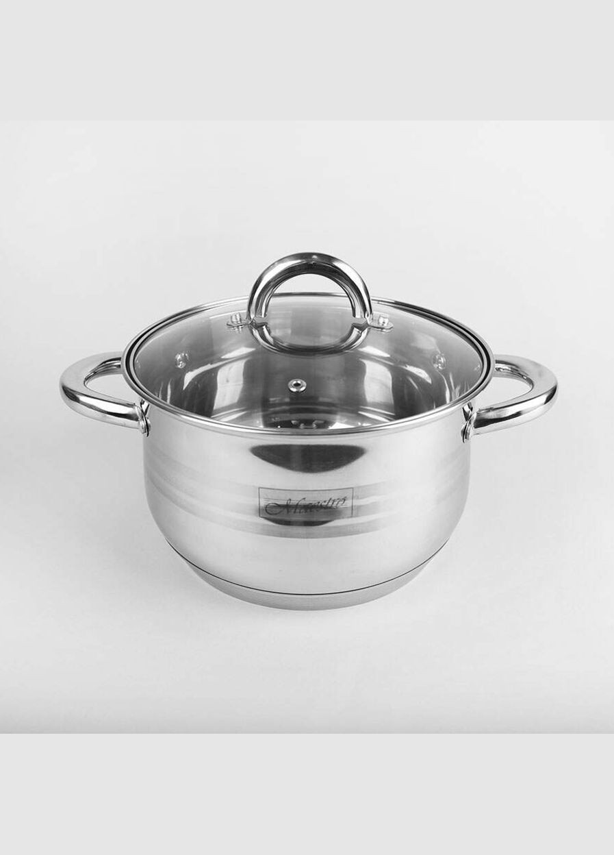 Каструля неіржавка 220 мм x 5.1 л (MR-3513-22) Maestro (316632088)