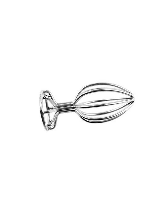 Стальная анальная пробка SexyFire L 3,7 см – Анальные игрушки No Brand (370612042)