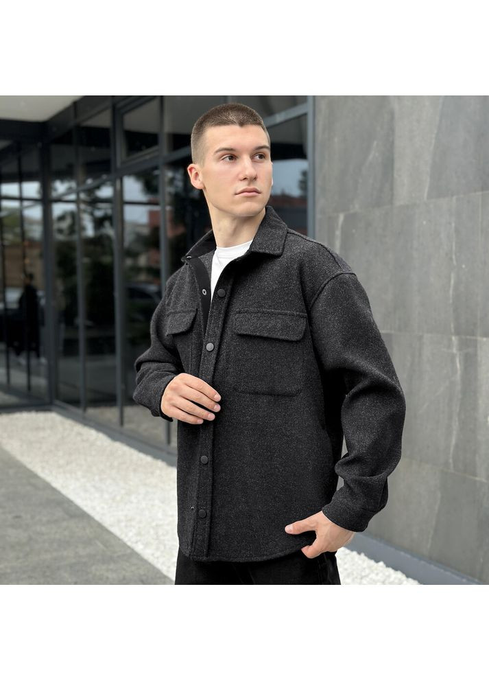 Сорочка-пальто Mars Чорний Pobedov (308982645)