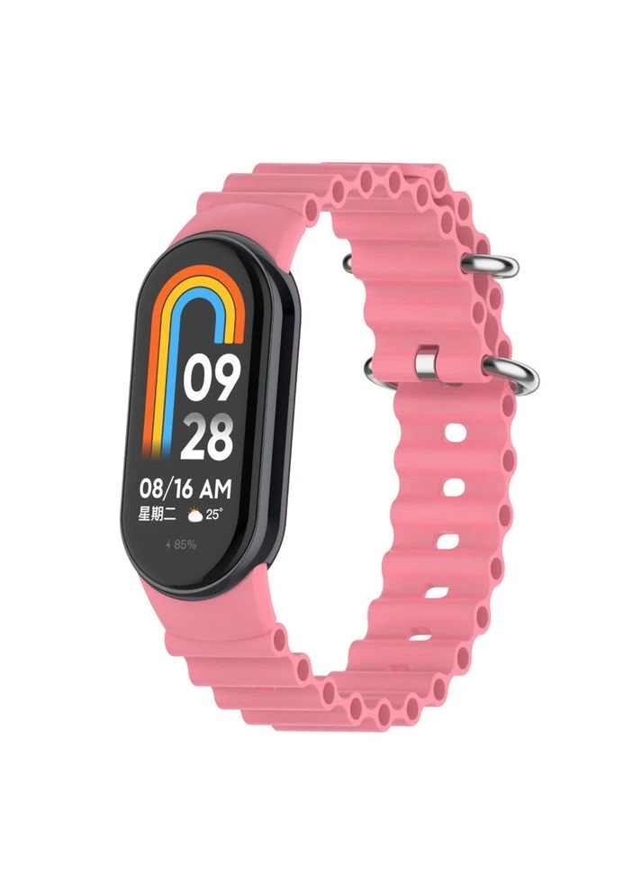 Ремінець для Xiaomi Mi Band 8/9 Ocean band Колір Red No Brand Xiaomi mi smart band 8 / 9, Xiaomi smart band 9, Xiaomi smart band 8, Xiaomi smart band 9 (340284652)