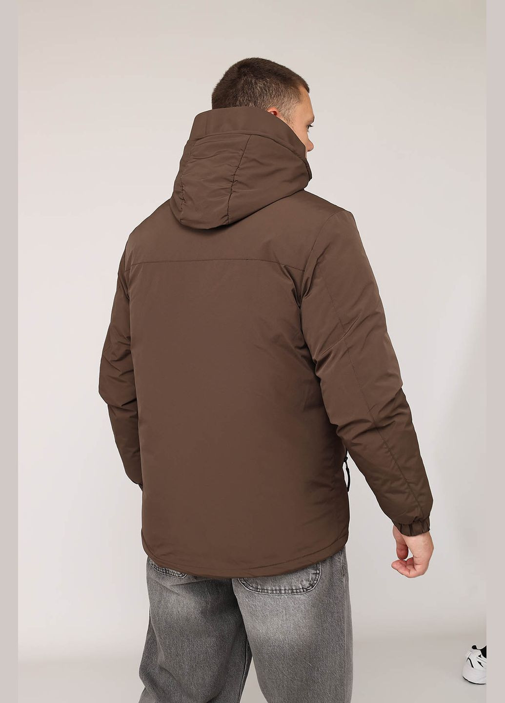 Темно-коричневая зимняя куртка мужская цвет темно-коричневый cb-00276129 Yuki