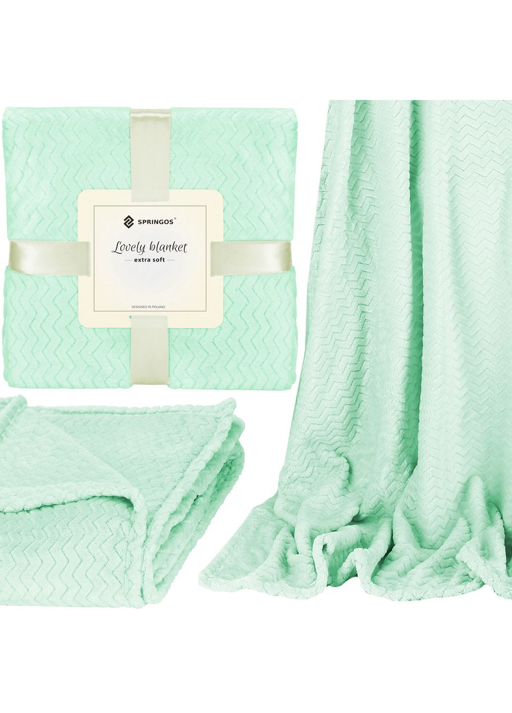 Плед-покрывало Extra Soft 70 x 160 см Springos HA7121 (275095546)