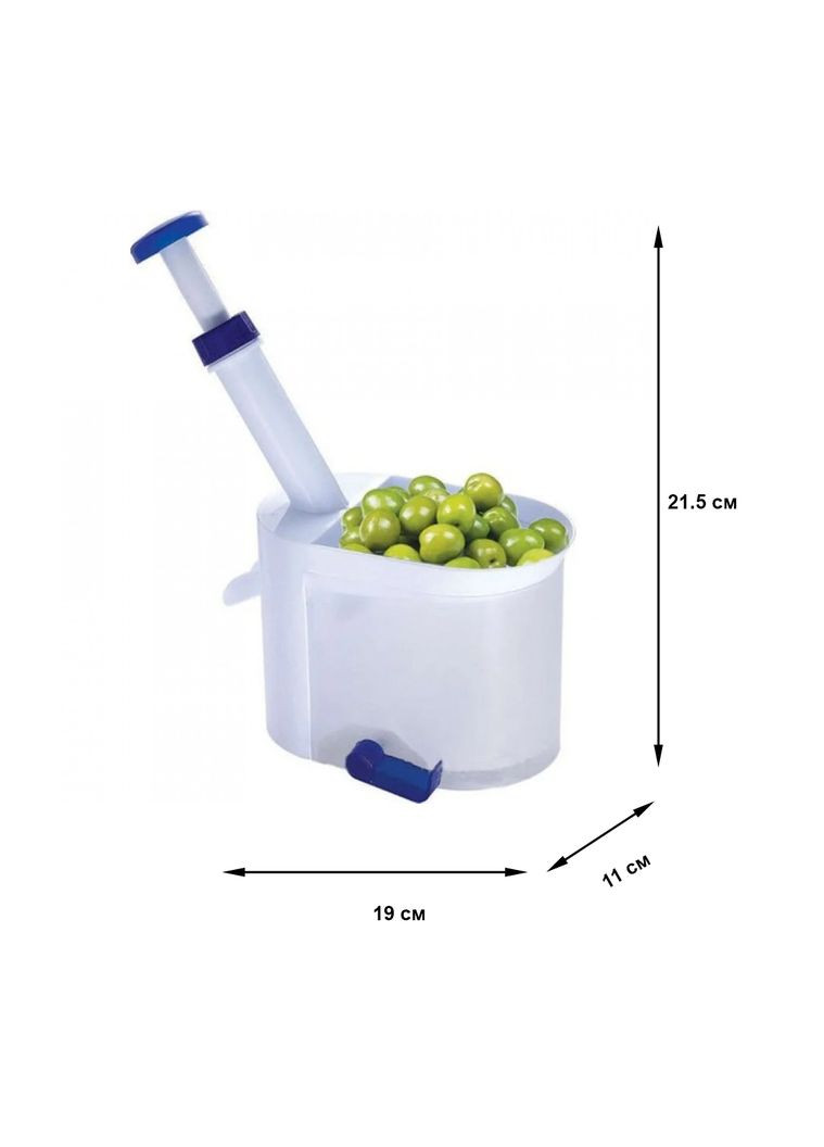 Відокремлювач кісточок універсальний вишнедавка пристрій для видалення кісточок з оливок та маслин (SB332) No Brand (361161978)