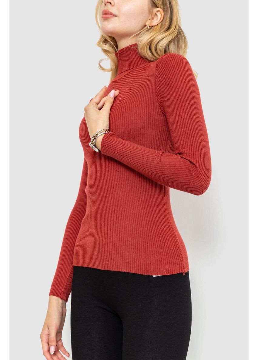 Стильний жіночий гольф у рубчик, 204R001 Ager (362220327)