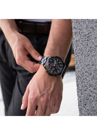 Наручний годинник чоловічий Finance Чорний (2260) Forsining (363318782)