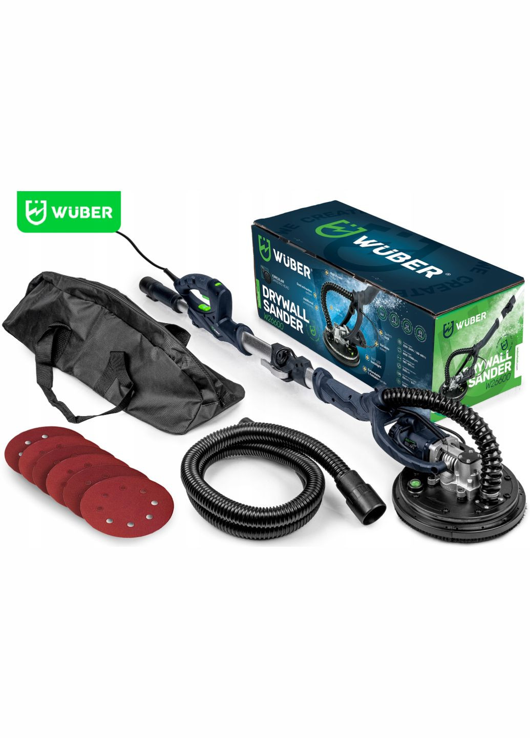 Шліфмашина для стін 1500Вт 230В (Польща) Wuber (337342153)