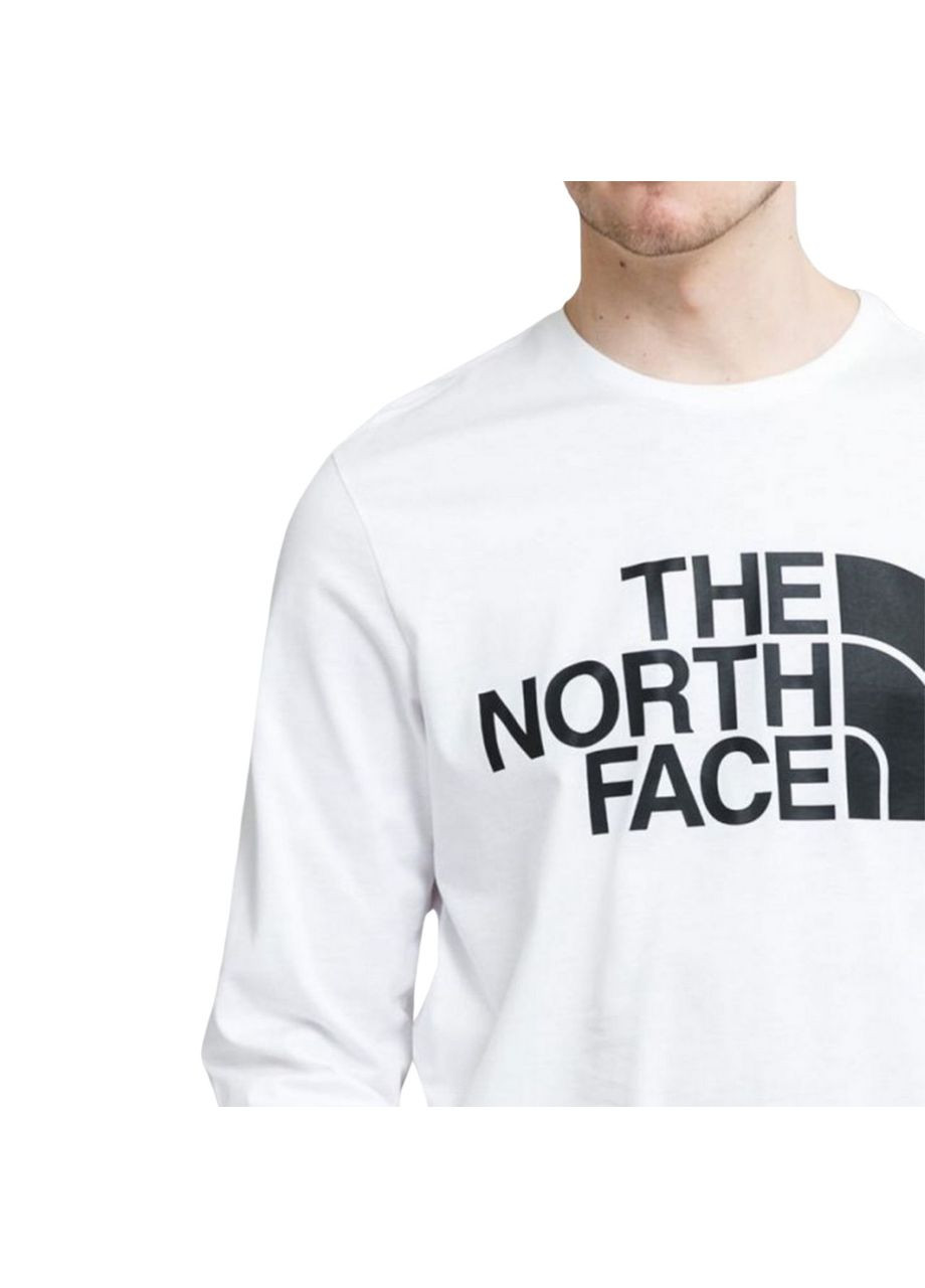 Белый демисезонный лонгслив The North Face