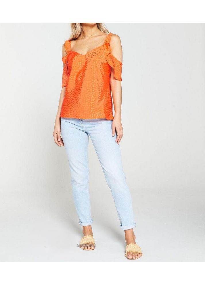 Оранжевая блузка V by Very