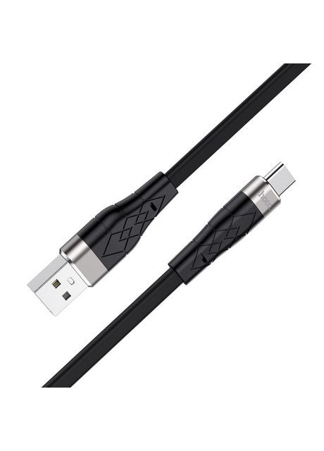 Кабель силиконовый X53 Angel USB Lightning черный Hoco (279826967)