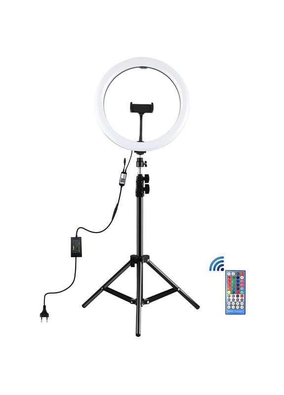 Кольцевая LED лампа PKT3050EU 12"+ штатив 1,1 м Puluz (314750025)