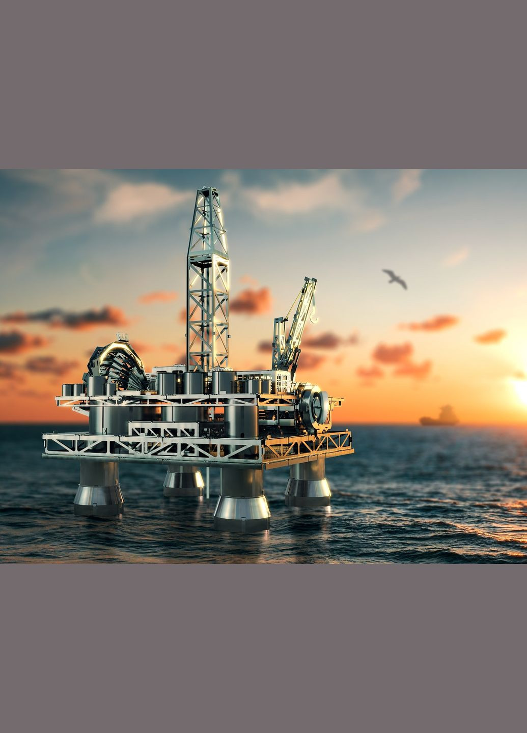 Механічний конструктор нафтової платформи Treasure FinderMetalTime MT008 Metal Time (293247353)