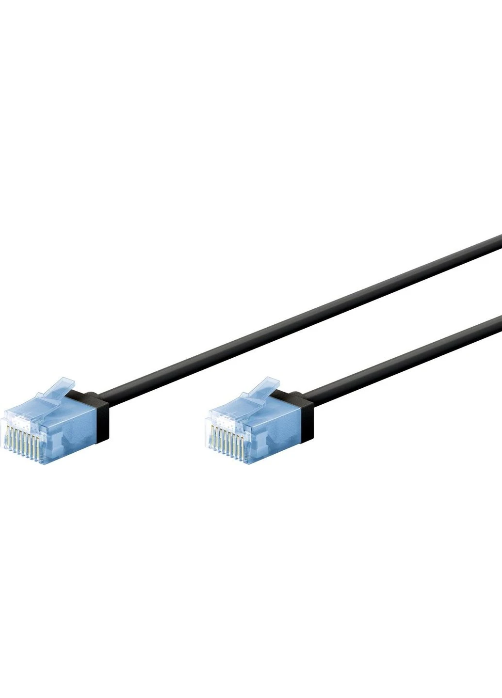 Патч корд RJ45 UTP6a 0.5m Slim Ultra Flexi PoE+ Cu Goobay (382687524)