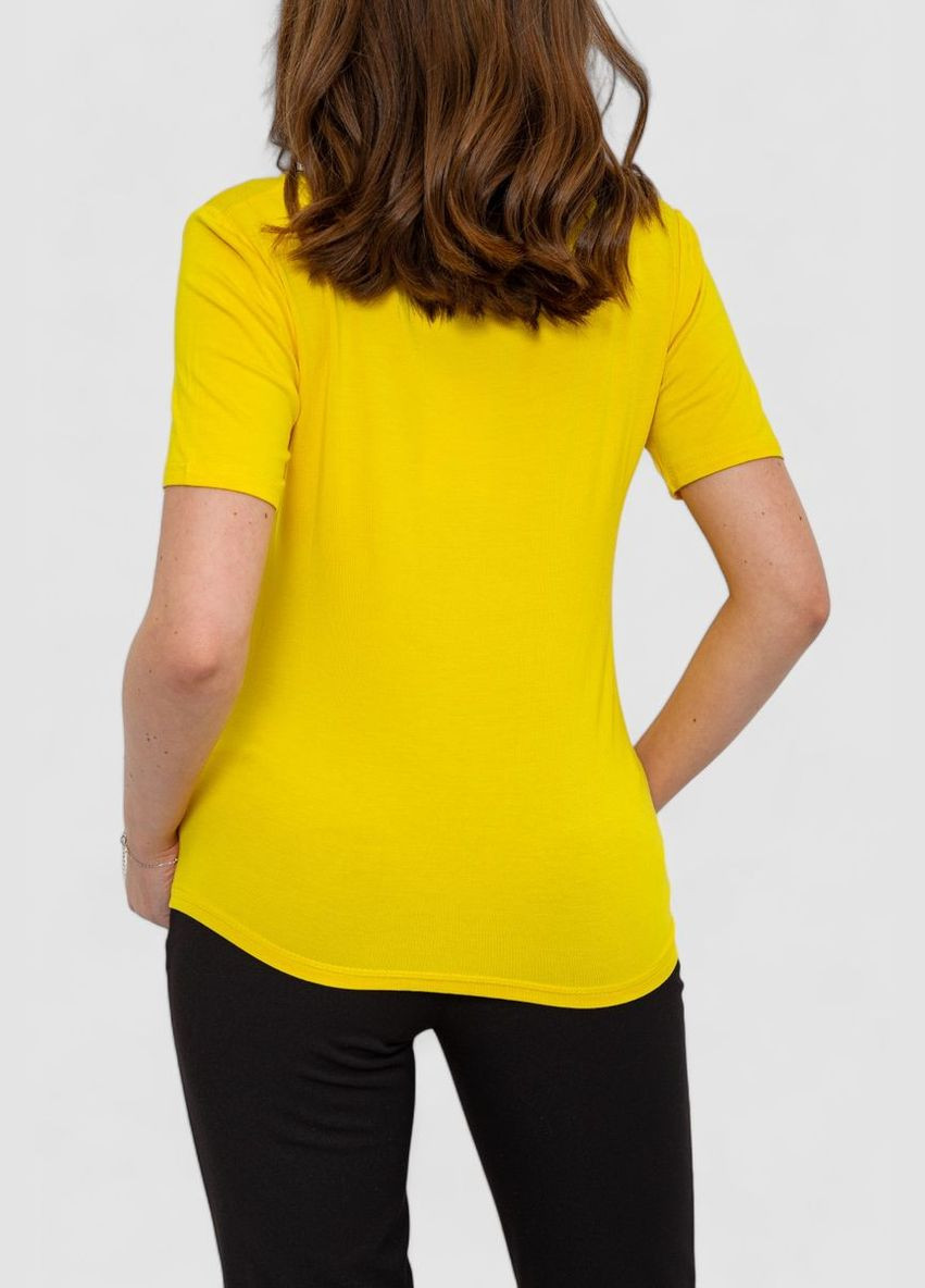 Жовта футболка жіноча Ager 186R609