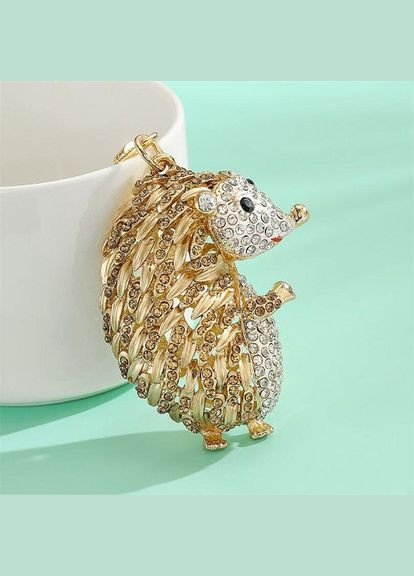 Оригінальний Креативний Модний Шикарний брелок підвіска у формі Їжачка з кристалами стразами No Brand (292260482)