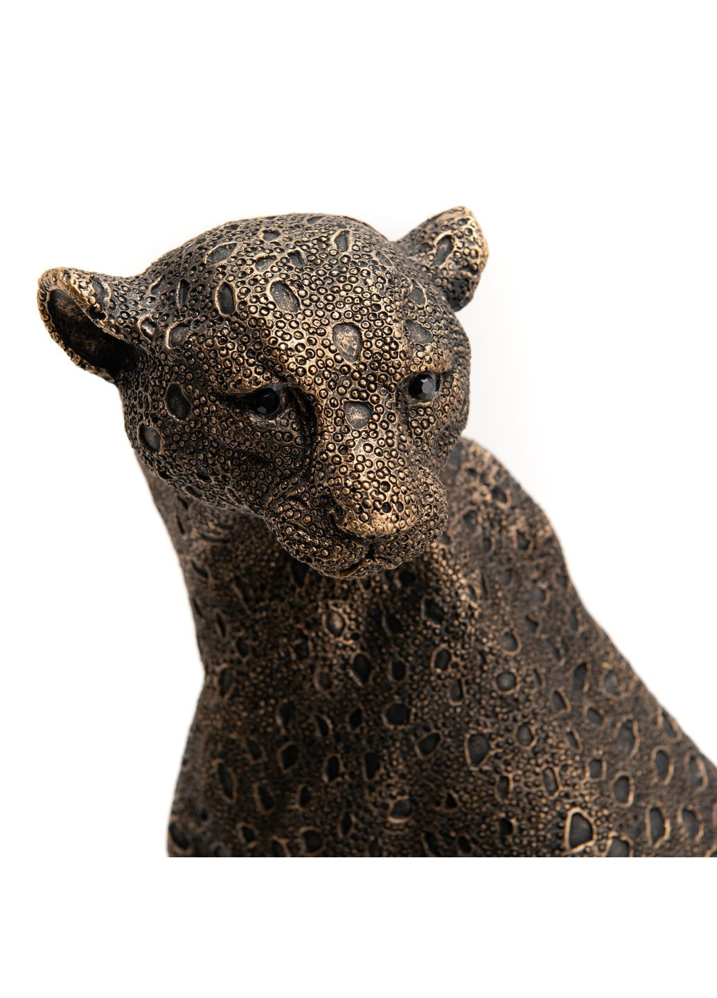 Статуетка пантера бронзового кольору висота 41 см (159152) Amadeus (333984528)